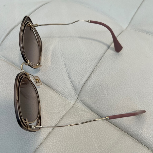 Miu Miu Rare Rimless Sunglasses - Picture 5 of 5